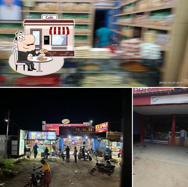 The exterior of MNR Kadalai Mittai Shop