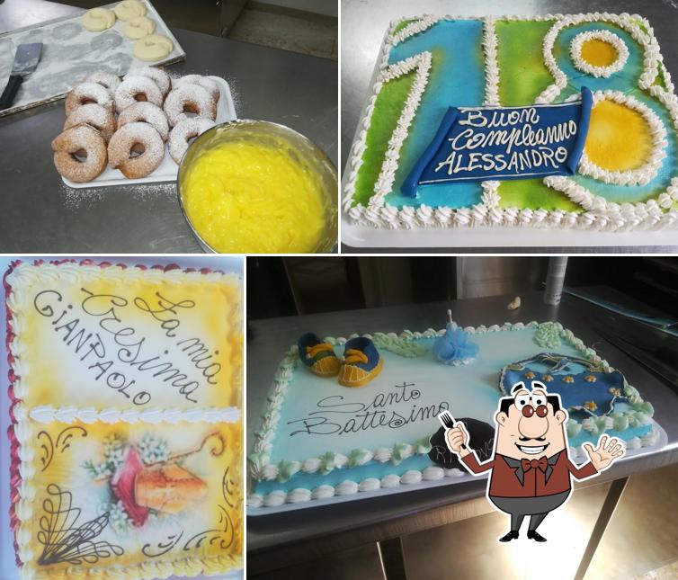 Cibo al Pasticceria caffetteria la mimosa