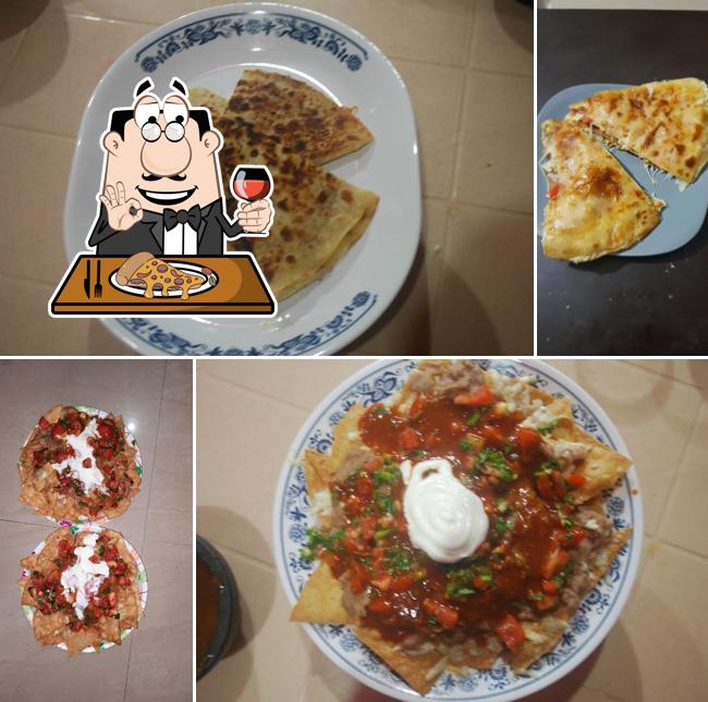 Pick various kinds of pizza