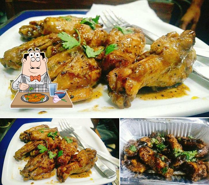 Chicken wings at Wah Chef