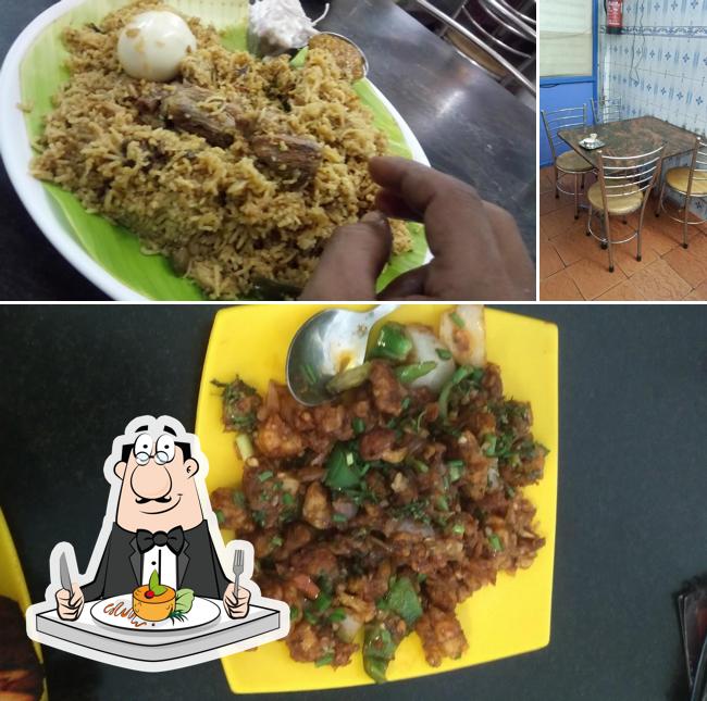 The restaurant's food and interior