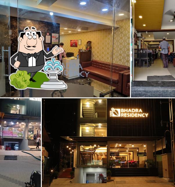 Check out the outside part of Sree Bhadra Residency