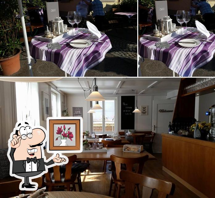 Gli interni di Restaurant Obholzstübli