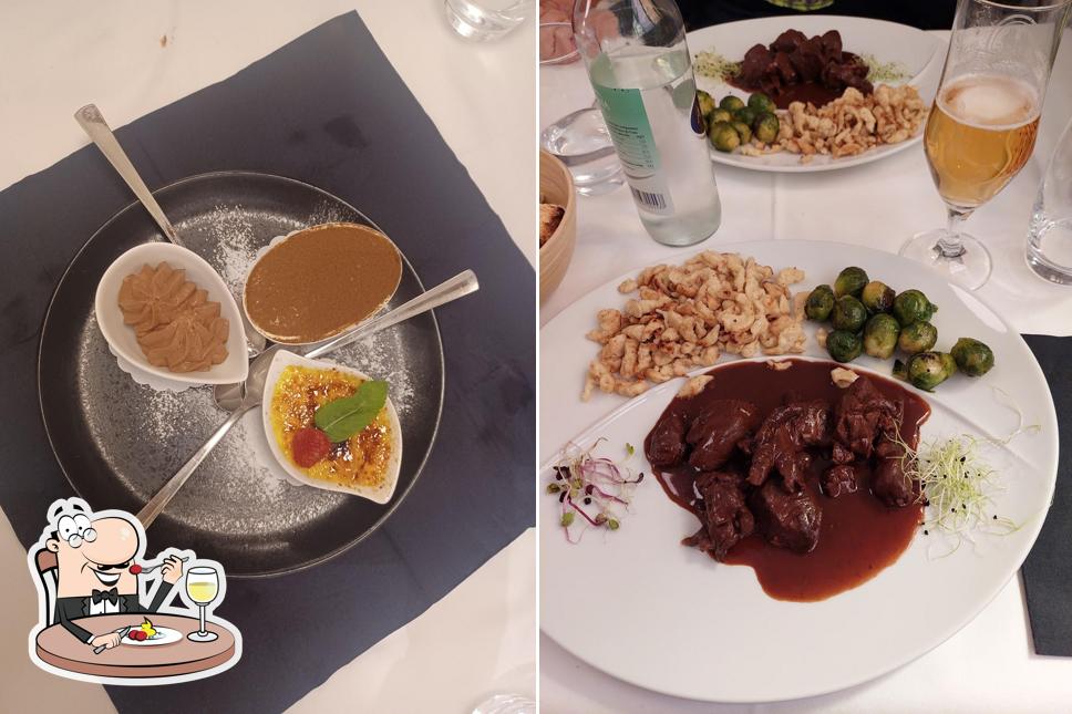 Creme brulee al Au Feu de Bois