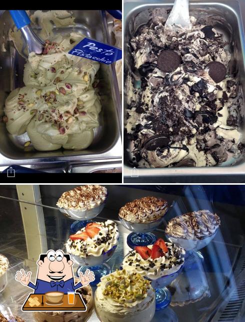 Platti al Gelateria Bellamia