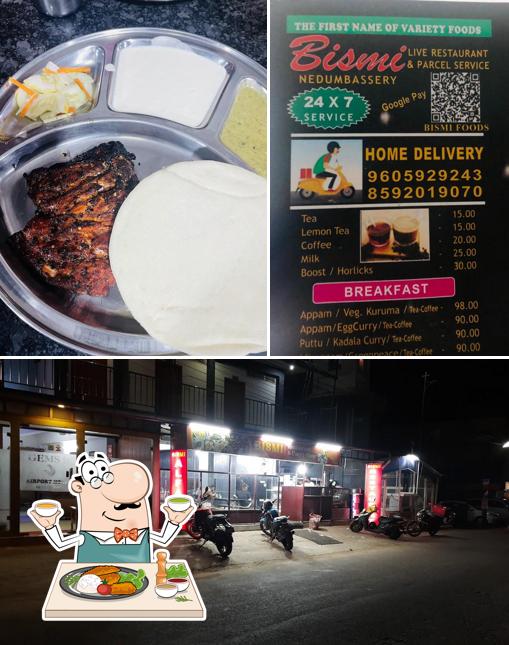 Bismi Foods is distinguished by food and exterior