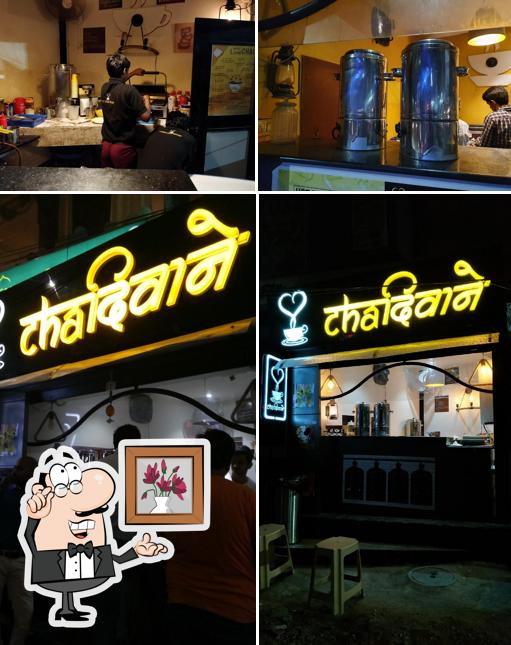 The interior of Chai Deewane