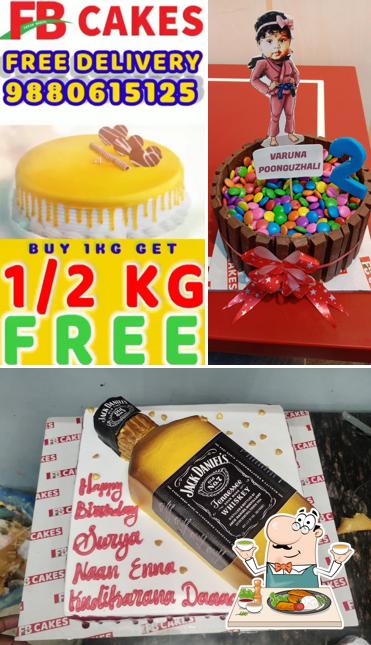 FB CAKES is distinguished by food and alcohol