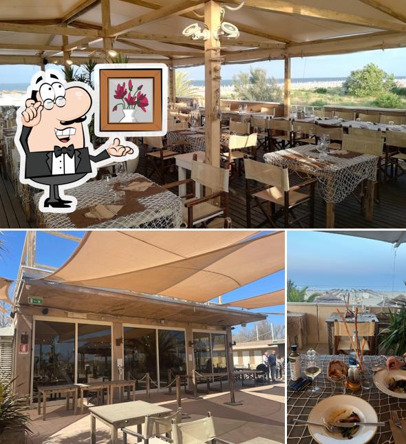 Gli interni di Hookipa Restaurant Village