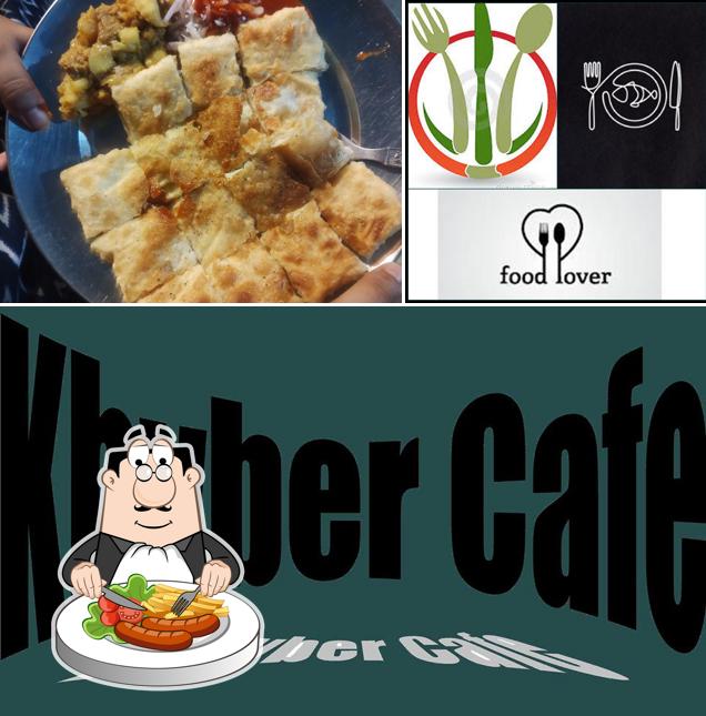 Food at Khybar Cafe