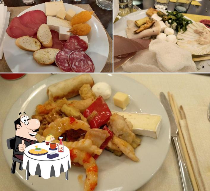 Piatto di formaggi al La Fabbrica dei Gusti