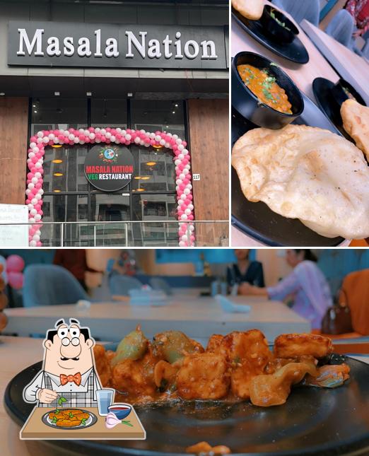 Chicken wings at Masala Nation Restaurant