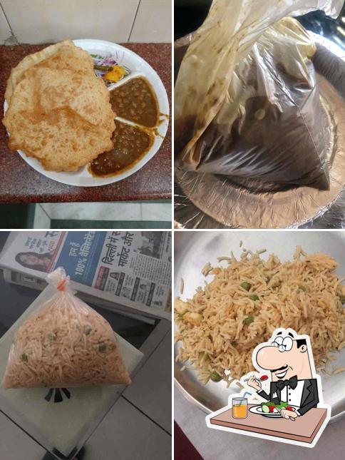 Food at Om Corner