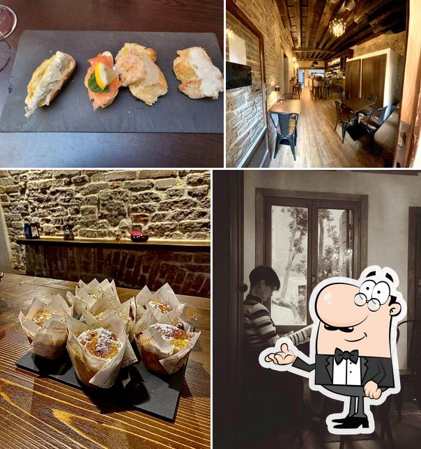 Tra le varie cose da Bar Venetico si possono trovare la interni e cibo