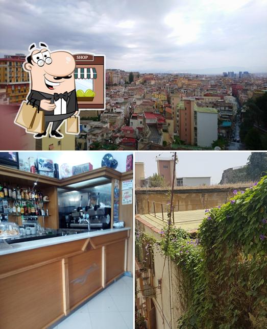 La esterno e interni del ristorante