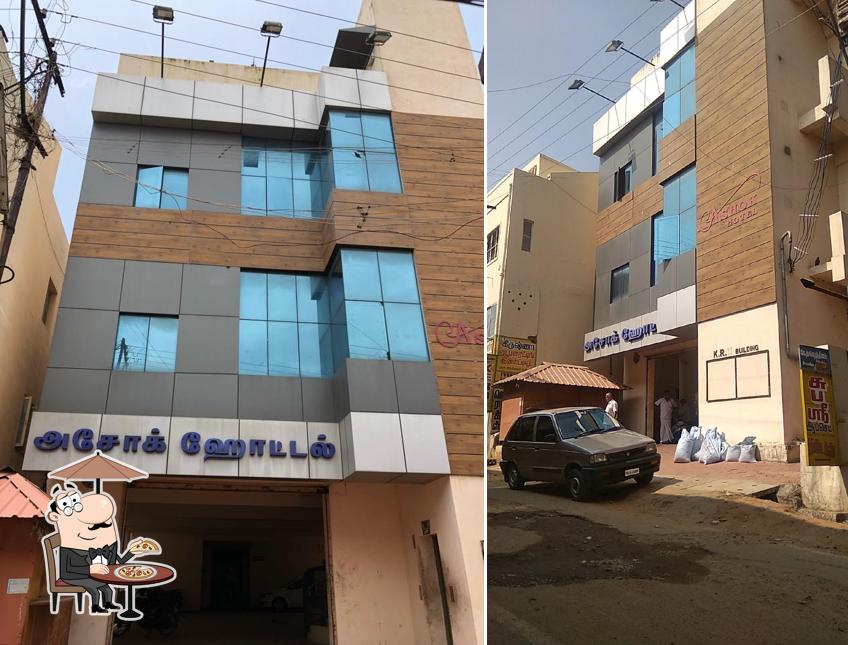 Check out how Hotel Ashok looks outside