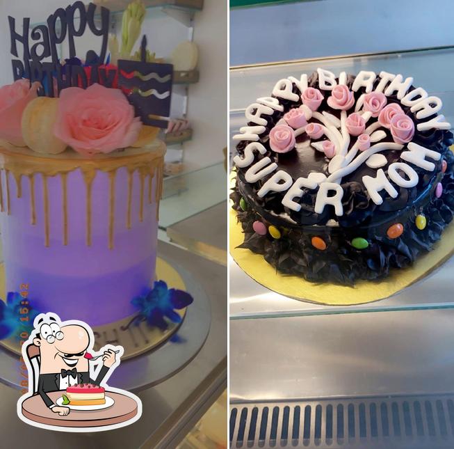 Cake merchant offers a variety of sweet dishes