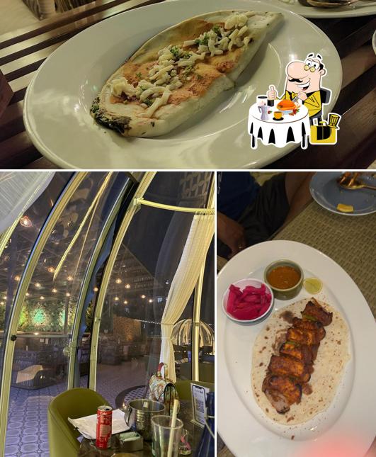 Meals at Flamingo Sky Bar - Live Music Rooftop bar in Varanasi