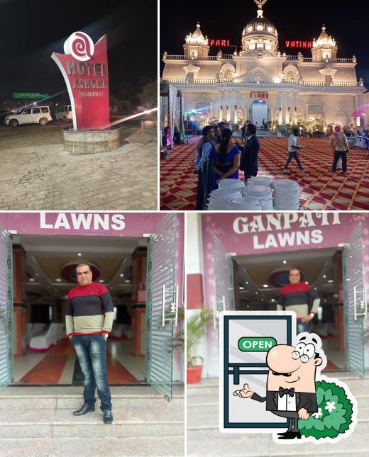 The exterior of Hotel Ashoka Residency A Unit Of Ganpati Lawns