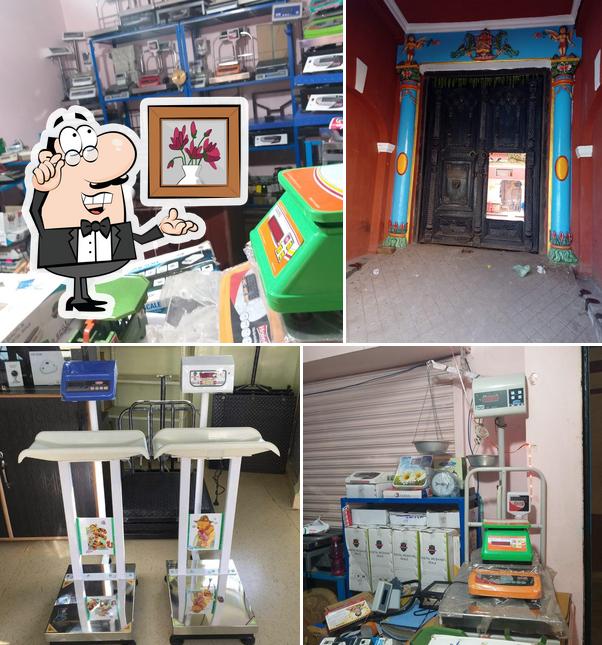 The interior of Janki Maharaj