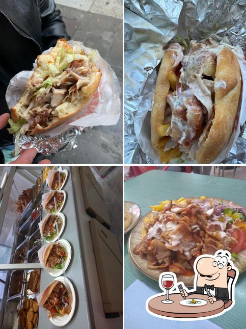 Cibo al Kebab blu