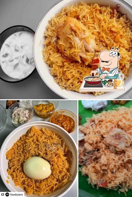 Fried rice at Khaja Bhai Biryani