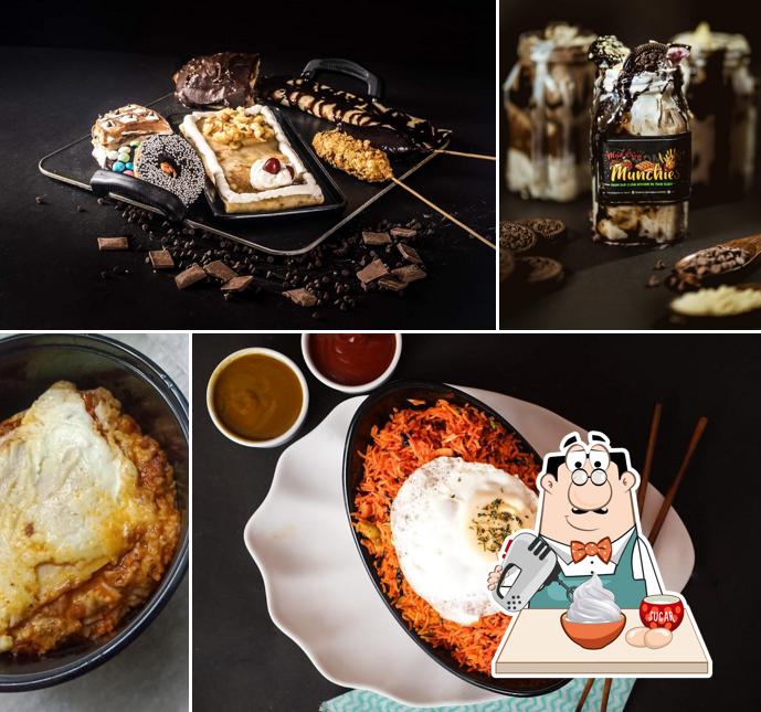 Mad Over Munchies provides a number of sweet dishes