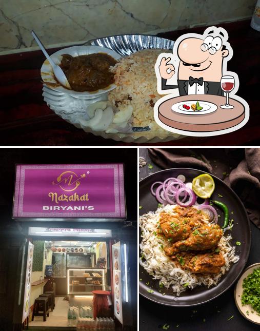 Meals at Nazakat Biryani's