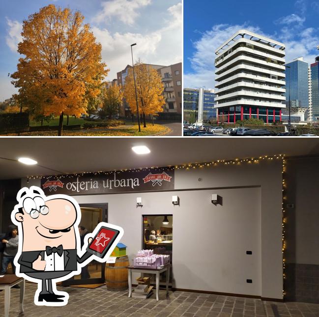 Gli esterni di Osteria Urbana