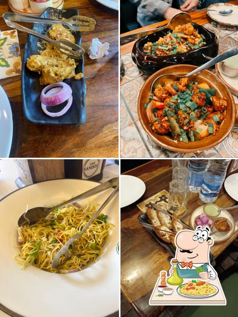 Food at Sandoz Restaurant - Shivaji Stadium