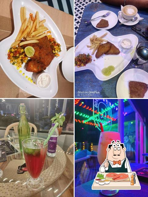 Fish and chips at Steamin Mugs