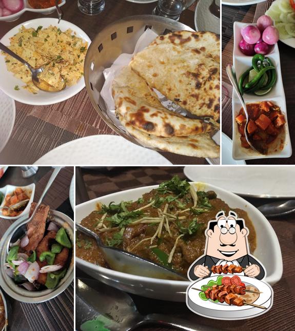 Food at TransCurry Restaurant
