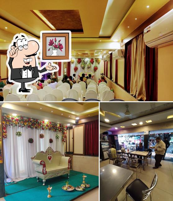 The interior of Udupi Upahar/Party Hall @ JP Nagar