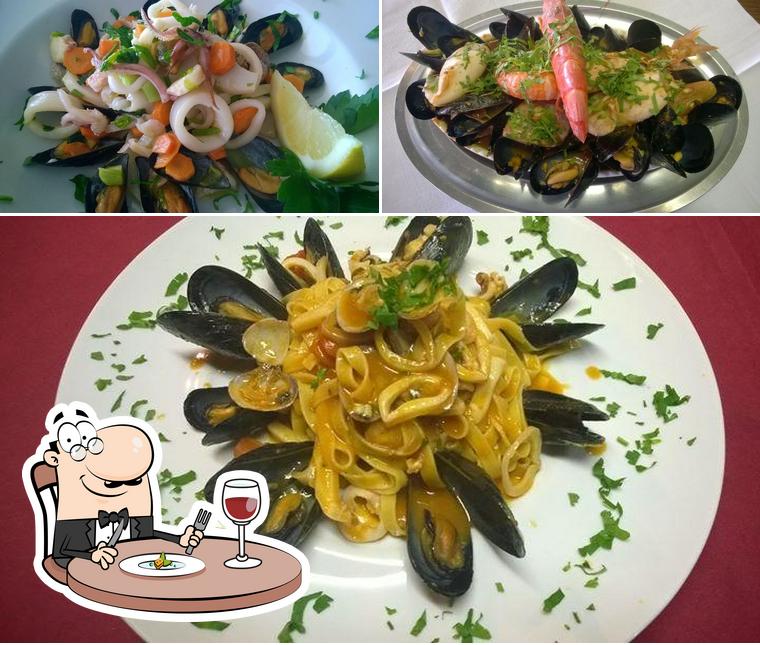Cibo al Ristorante Le Sorgenti