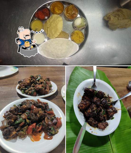 Food at The Fine Restaurant