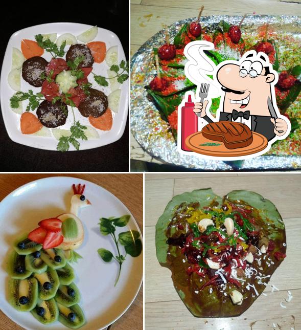 Try out meat meals at Village Vatika Restaurant and Hotel