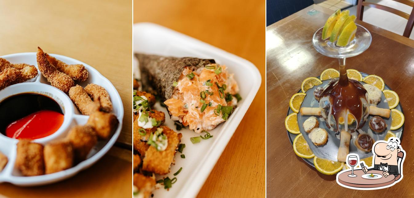 Platos en Bãn Sushi Rio Claro - Temakeria