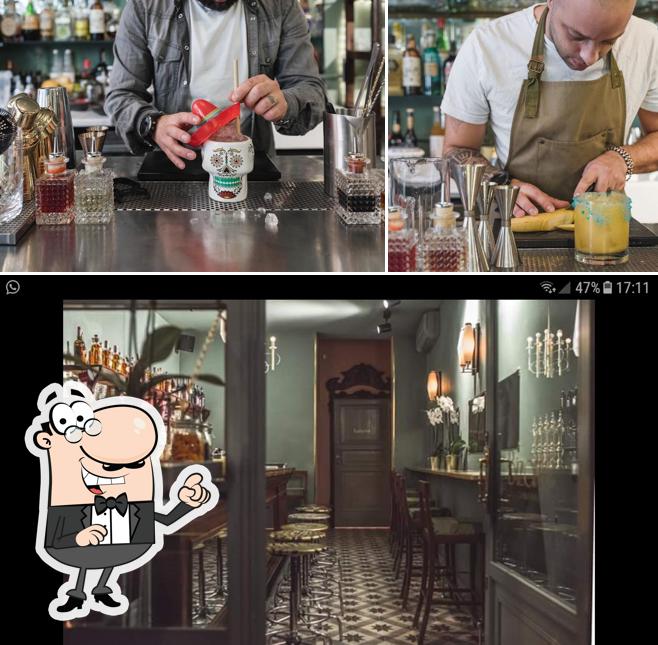 Siediti a un tavolo di Pastis cuvee