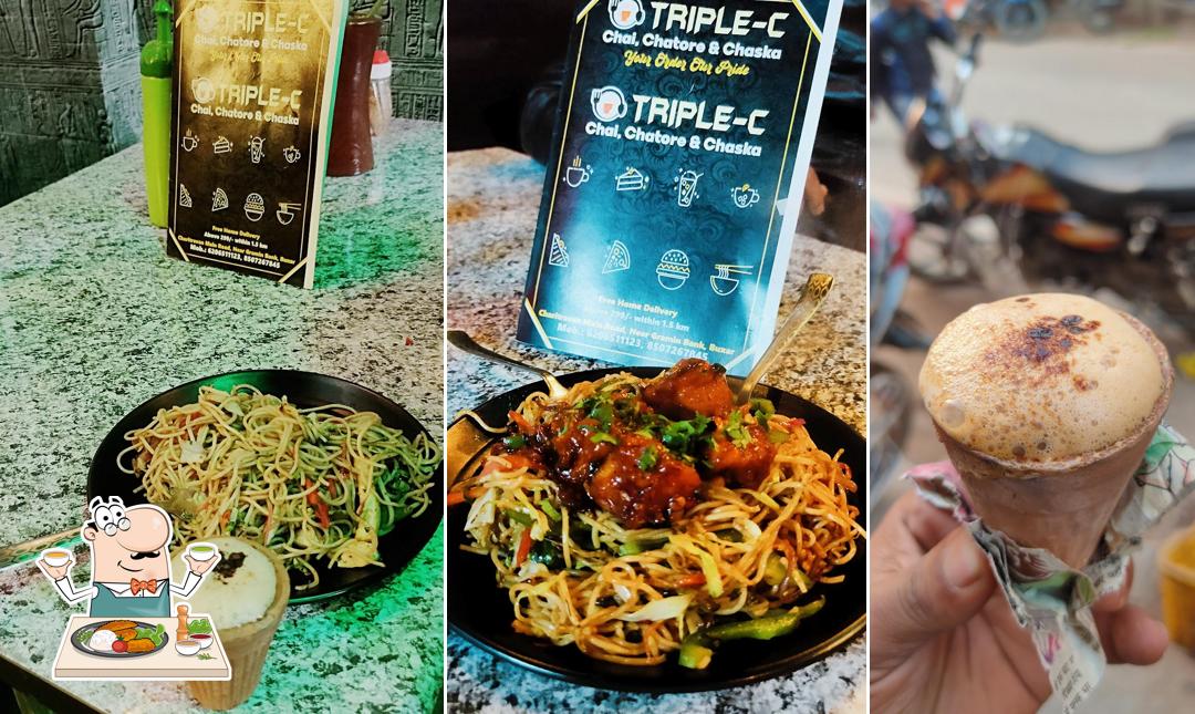Food at Triple - C Chai-Chatore & Chaska