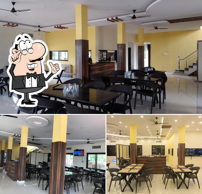 The interior of Drive and Dine Restaurant