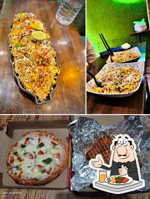 Food at Gup Shup Cafe
