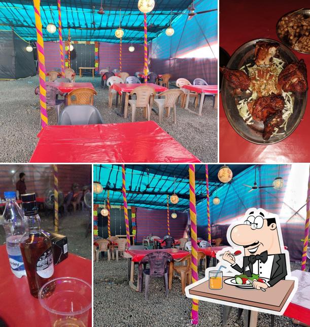 Food at Hotel Amantran Dhaba