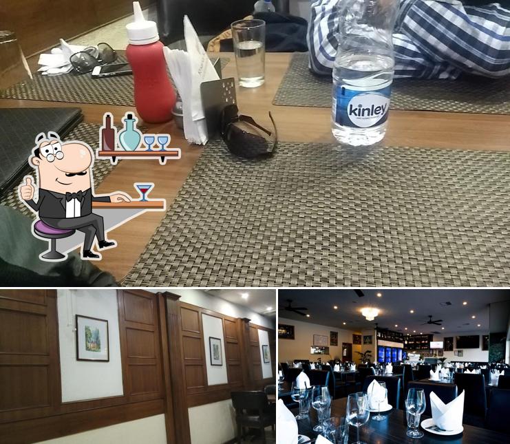 The interior of Khana Khazana - Ajit Foods