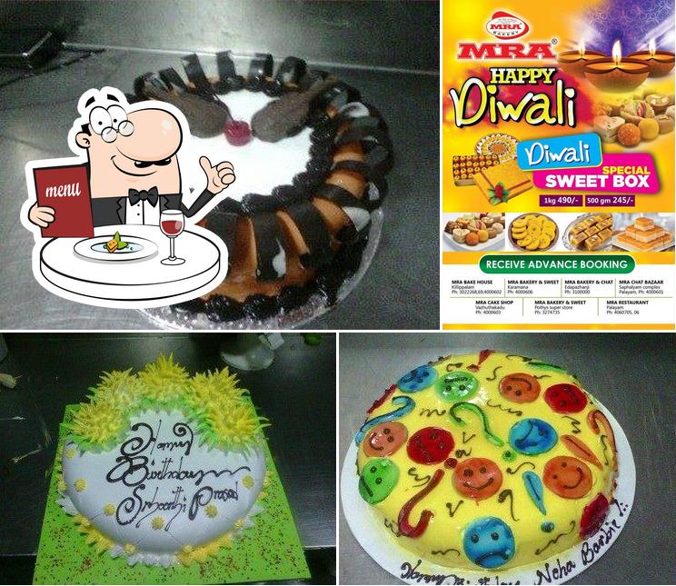 Food at MRA Bakery & Sweets (Karamana)
