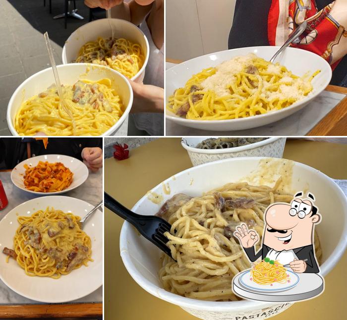 Spaghetti alla carbonara al Pastasciutta