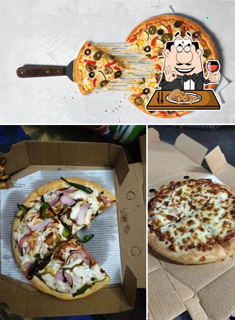 At Pizza Hut, you can enjoy pizza