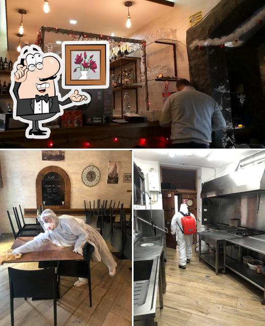 Gli interni di Kaff Ristopub