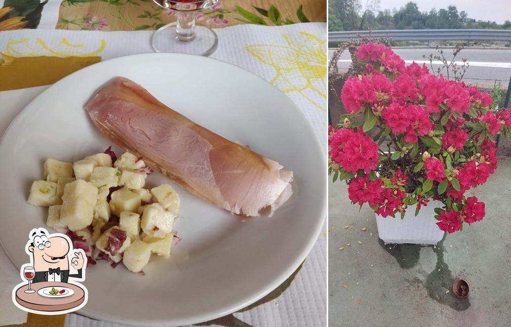 Carpaccio di manzo al Ristorante Monte Bruno
