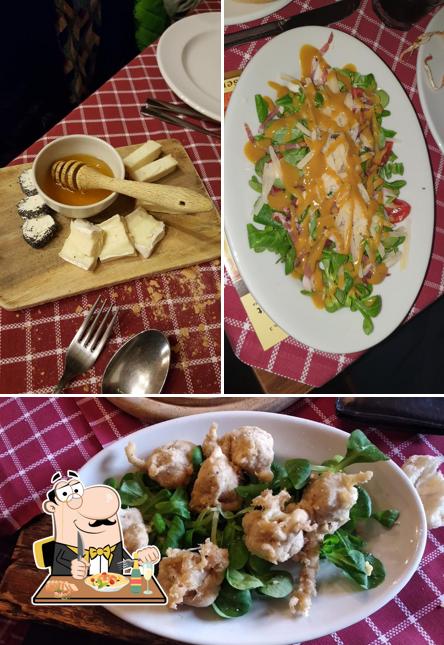 Platti al Ristorante Osteria La Mescita