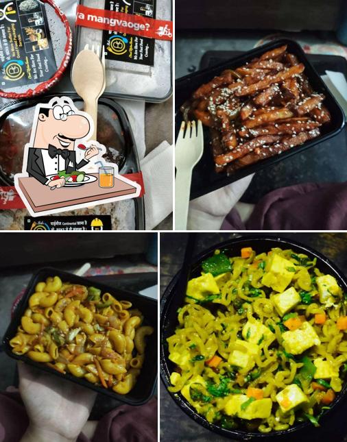 Food at Beks Pizza & Burger